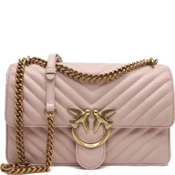 Torebki damskie - Pinko Skórzana torebka na ramię LOVE ONE - miniaturka - grafika 1