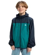 Kurtki i płaszcze dla chłopców - Quiksilver Coupe Vent Overcast Windbreaker Youth Chłopiec 8-16 lat Czarny 16 - miniaturka - grafika 1