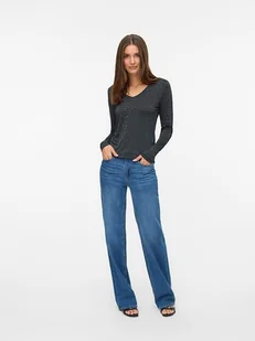 Vero Moda Koszulka w kolorze czarnym - Koszulki i topy damskie - miniaturka - grafika 1