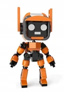 Roboty dla dzieci - ROBOT DO ZŁOŻENIA K-VRC Z KLOCKÓW MIŁOŚĆ ŚMIERĆ I ROBOTY - miniaturka - grafika 1
