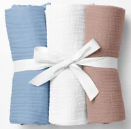 Pieluchy - PIELUCHY MUŚLINOWE GRUBE KRESZOWANE PIELUSZKI 100% BAWEŁNA PRODUKT POLSKI - miniaturka - grafika 1