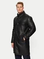 Kurtki męskie - JOOP! Kożuch 17 Parton 80000662 Czarny Regular Fit - miniaturka - grafika 1