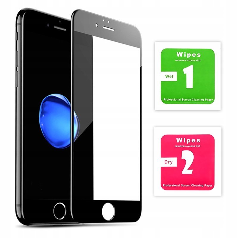 SZKŁO OCHRONNE HARTOWANE 3D PEŁNE SOFT EDGES SZYBKA do IPHONE 6 6S