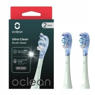 Końcówki do szczoteczki Oclean Ultra Clean UC02 2 szt. Miętowe - Końcówki do szczoteczek elektrycznych - miniaturka - grafika 1
