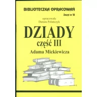 Pomoce naukowe - Biblios Biblioteczka opracowań nr 018 Dziady cz. III - miniaturka - grafika 1