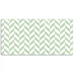 Mata z nadrukiem na biurko Wzór w jodełkę 120x60 cm, Dywanomat - Podkładki na biurko - miniaturka - grafika 1