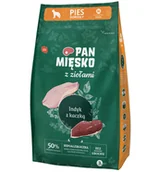 Sucha karma dla psów - Pan Mięsko Z Ziołami Karma Sucha Dla Psa Indyk Z Kaczką Średnie Chrupki M - 3Kg - miniaturka - grafika 1