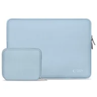 Torby na laptopy - Etui na laptopa TECH-PROTECT Neoslim 15-16 cali Niebieski + Torba na akcesoria NEOSLIM LAPTOP 15-16 WINTER BLUE - miniaturka - grafika 1
