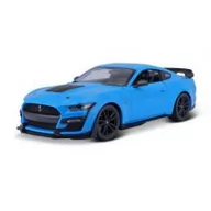 Samochody i pojazdy dla dzieci - MAISTO 31452-77 Ford Mustang Shelby GT500 2020 niebieski 1:18 - miniaturka - grafika 1
