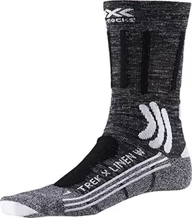 X-SOCKS Damskie skarpety Trek X lniane damskie skarpety Szary Dolomit szary melanż / opal czarny Size: 41-42 - Skarpetki damskie - miniaturka - grafika 1