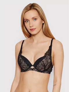 Gossard Biustonosz z fiszbiną Lace Sheer 13001 Czarny