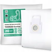Worki do odkurzaczy - 20x Worek do Odkurzacza Thomas Genius Syntetyczny Torba Worki Filtracyjn G9 - miniaturka - grafika 1