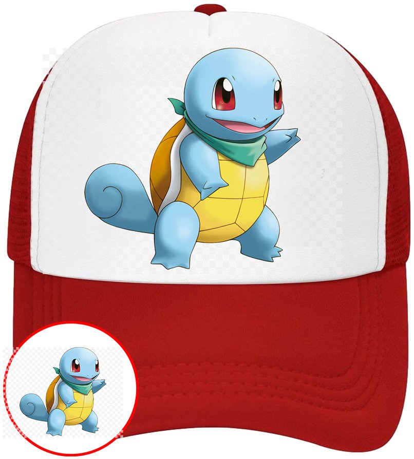 CZAPKA Z DASZKIEM POKEMON PIKACHU DLA DZIECI SIATKA