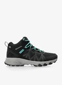 Buty trekkingowe damskie - Buty turystyczne damskie Columbia Peakfreak II Mid Outdry - black/teal - miniaturka - grafika 1