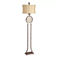 Lampy stojące - Elstead Lighting Marcella 1Lt Floor Lamp FE/MARCELLA/FL Elstead Lampa podłogowa stylowa abażurowa FE/MARCELLA/FL) - miniaturka - grafika 1