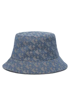 Calvin Klein Kapelusz Logo Jacquard Bucket Hat LV04K5059G Niebieski - Czapki damskie - miniaturka - grafika 1