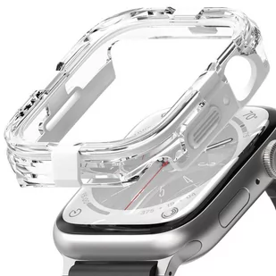 Etui APPLE WATCH 4 / 5 / 6 / 7 / 8 / SE ( 44 / 45 MM) Ringke Fusion Bumper białe - Akcesoria do smartwatchy - miniaturka - grafika 2