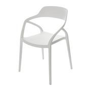 Krzesła - Dekoria pl pl Krzesło Zing White 57 x 50 x 80 cm 005-565 - miniaturka - grafika 1