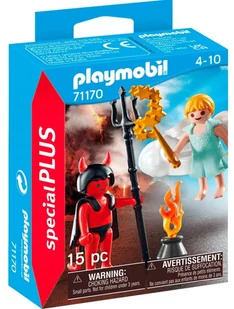 Playmobil Special Plus 71170  Aniołek I Diabełek - Figurki dla dzieci - miniaturka - grafika 1