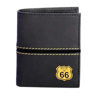 Portfele - ROUTE 66 - Portfele męskie - Portfel męski z portmonetką - Portfel na karty męskie - Skórzany portfel z RFID męski portfel z RFID idealny na prezent dla mężczyzn - Portfel męski skórzany, Louis, - miniaturka - grafika 1