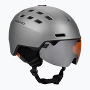 Kaski narciarskie - Kask narciarski męski HEAD Radar szary 323430 - miniaturka - grafika 1
