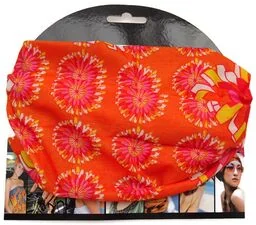 Chusta komin na twarz KWIATY wielofunkcyjna uniwersalna - Apaszki i szaliki damskie - miniaturka - grafika 1