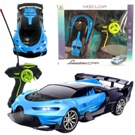 Zabawki zdalnie sterowane - SAMOCHÓD ZDALNIE STEROWANY Super Auto RC Pilot BUGATTI 1:24 Światła LED N - miniaturka - grafika 1