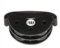 Instrumenty perkusyjne - Meinl Percussion FJS2S-BK tamburyno na stopę z blaszkami ze stali szlachetnej, kolor czarny FJS2SBK - miniaturka - grafika 1