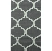 Dywany - CHODNIK SKANDYNAWSKI CANVAS 67cm szer. KONICZYNA SZARY - miniaturka - grafika 1