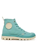 Botki męskie - Palladium Trapery Pampa Duo Chrome 74470-384-M Turkusowy - miniaturka - grafika 1