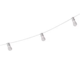 ASJ Commerce Girlanda ogrodowa ledowa, świetlna, łańcuch świetlny ledowy do ogrodu na balkon 20 LED C46615220 - Lampy ogrodowe - miniaturka - grafika 2