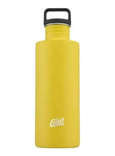 SCULPTOR,Butelka turystyczna, Stainless Steel Vacuum Flask, 1L, sunshine yellow - Shakery i bidony sportowe - miniaturka - grafika 1