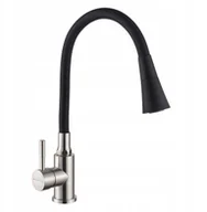 Baterie kuchenne - Invena bateria kuchenna Gabi, inox/czarny BZ-87-043-L - miniaturka - grafika 1