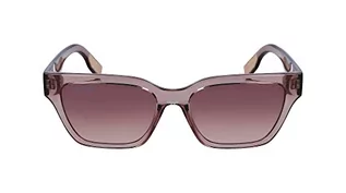 Okulary przeciwsłoneczne - Lacoste Damskie okulary przeciwsłoneczne L6002S, szare (Transarent Grey) jeden rozmiar, Półprzezroczysty szary, Rozmiar uniwersalny - grafika 1