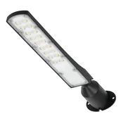 Lampy ogrodowe - Lampa Uliczna LED 100W Czujnik Zmierzchu IP65 Barwa Neutralna Drogowa - miniaturka - grafika 1