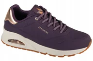 Buty sportowe damskie - Damskie sneakers Skechers Uno-Shimmer Away 155196-DKPR r.37 - miniaturka - grafika 1