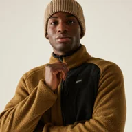 Bluzy sportowe męskie - Regatta Polar męski rozsuwany Frankie Borg Brązowy, Rozmiar: 2XL - miniaturka - grafika 1