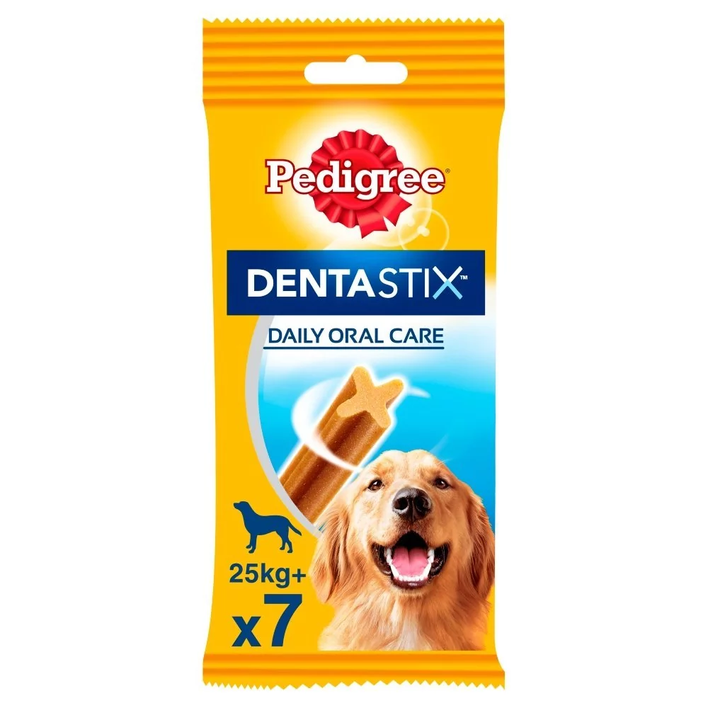 Pedigree DentaStix duże rasy) przysmak dentystyczny dla psów 7 szt 270g 25458-uniw