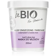 Maski do włosów - beBIO naturalna maska włosy farbowane 200 ml - miniaturka - grafika 1