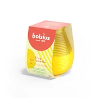 Świece - Świeca Ogrodowa Bolsius Patiolight True Citronella Żółta - miniaturka - grafika 1