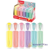 Zakreślacze - Zakreślacze Maped Fluo'Peps Pastel 4x6 kolorów (24) - miniaturka - grafika 1