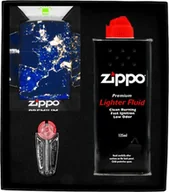 Trafika - Zestaw ZIPPO Zapalniczka NIGHT EARTH DESIGN Prezentowy No1 - miniaturka - grafika 1