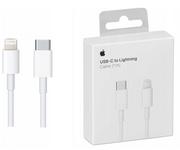 Ładowarki do telefonów - ORYGINALNY KABEL IPHONE APPLE USB C LIGHTNING 1M - miniaturka - grafika 1