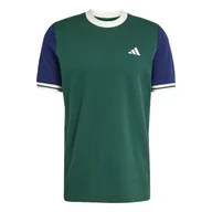 Koszulki sportowe męskie - Koszulka męska adidas Heritage Tee Green M - miniaturka - grafika 1