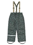 Spodnie narciarskie - mikk-line Spodnie narciarskie w kolorze zielonym - miniaturka - grafika 1