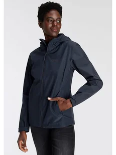 Jack Wolfskin Kurtka funkcyjna "Farwood" w kolorze antracytowym - Kurtki i kamizelki sportowe damskie - miniaturka - grafika 1