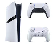 Konsole Playstation - Sony PlayStation 5 Pro + DualSense - Chrome Pearl - miniaturka - grafika 1