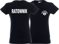 Odzież robocza - Promostars LPP - Koszulka damska RATOWNIK granatowa - miniaturka - grafika 1