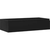 Szafki łazienkowe - Mexen Orio szafka łazienkowa podumywalkowa 100 cm, 1 szuflada, czarna mat - 91A10-10023-1-BF71 - miniaturka - grafika 1