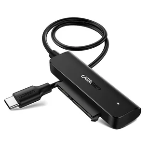Ugreen Ugreen adapter przejściówka dysku HDD SSD 2,5'' SATA III 3.0 - USB Typ C 3.2 Gen 1 (SuperSpeed USB 5 Gbps) czarny (70610 CM321) - USB Typ C (męski) 70610 CM321 - Adaptery i przejściówki - miniaturka - grafika 4